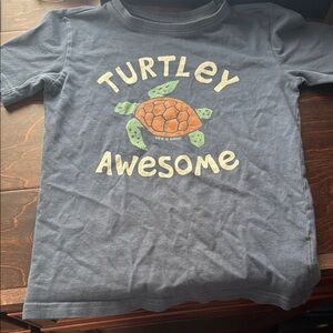 Life Is Good Kids Turtley Awesome Blue T-Shirt